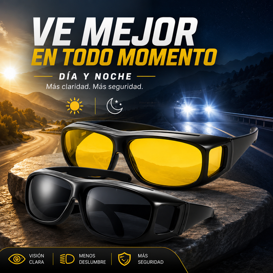 Lentes HD día y noche